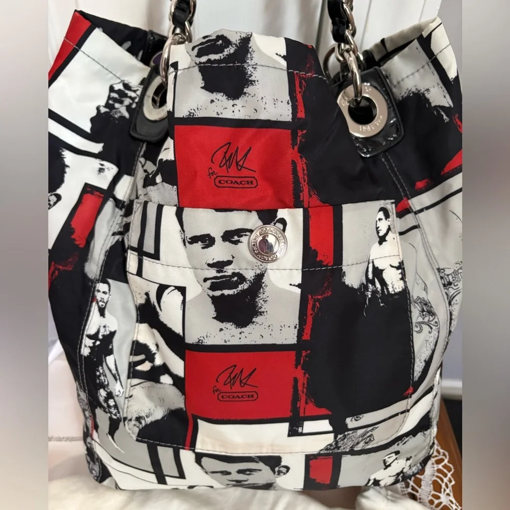 Coach RARE Limited Edition UFC Fighter Tote Bag #1 Out of 100 INICORN - Picture 4 of 10
